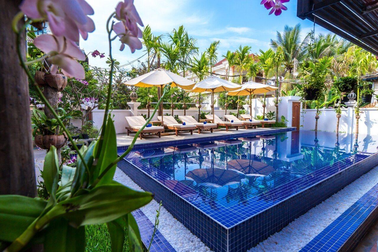 The Unique Angkor Villa Siem Reap Eksteriør bilde